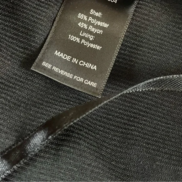 Ali Miles Sweater Womens Large Red Black Cowl Sleeve Art To Wear A99 - Picture 10 of 12